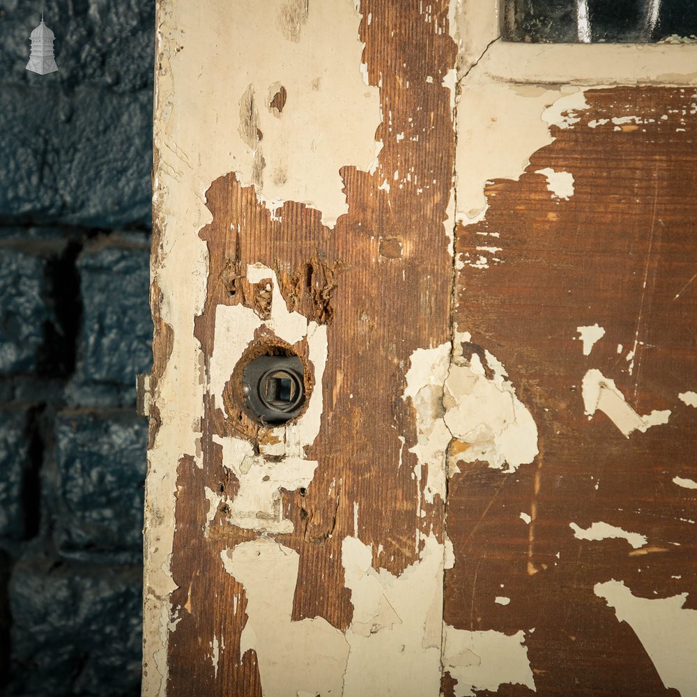 Half Glazed Door, Textured Glass