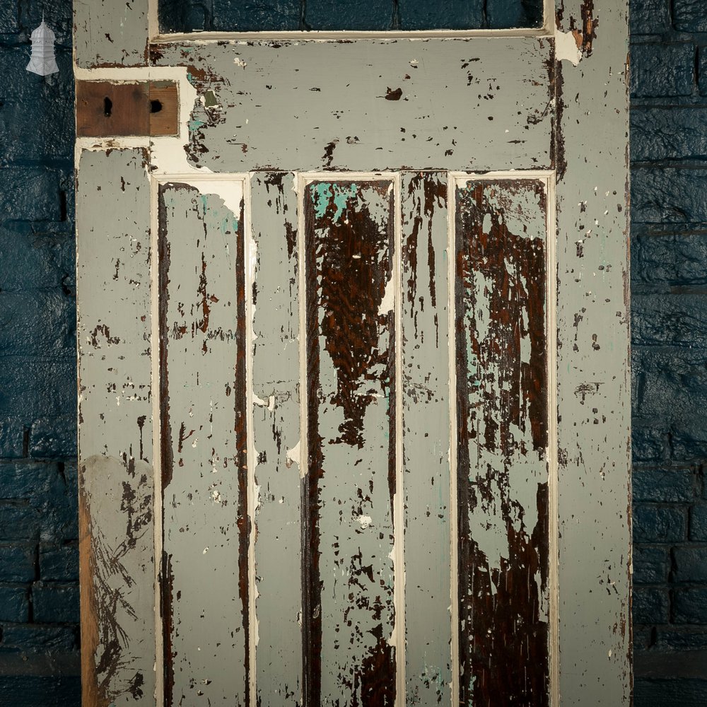 Half Glazed 1930’s Style Door, 1 Over 3 Panelled Door