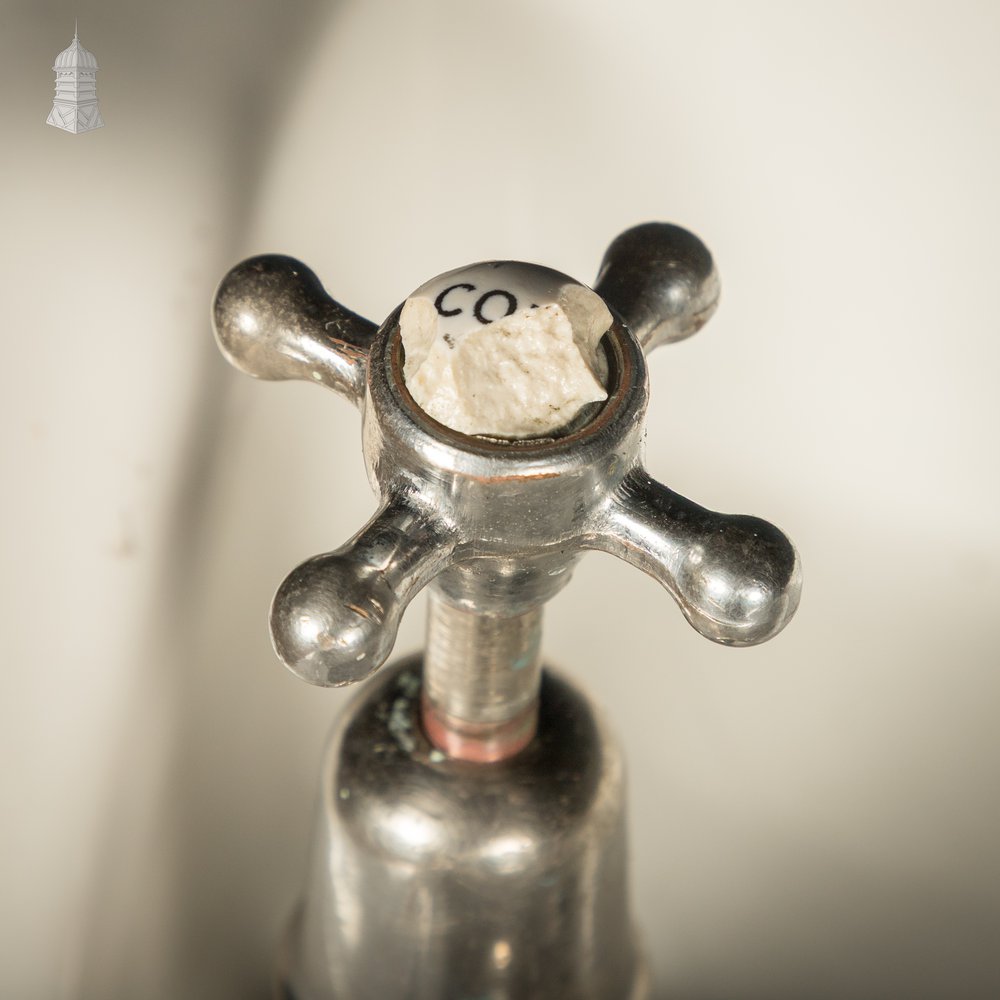 White Pyramid Sink, Vintage