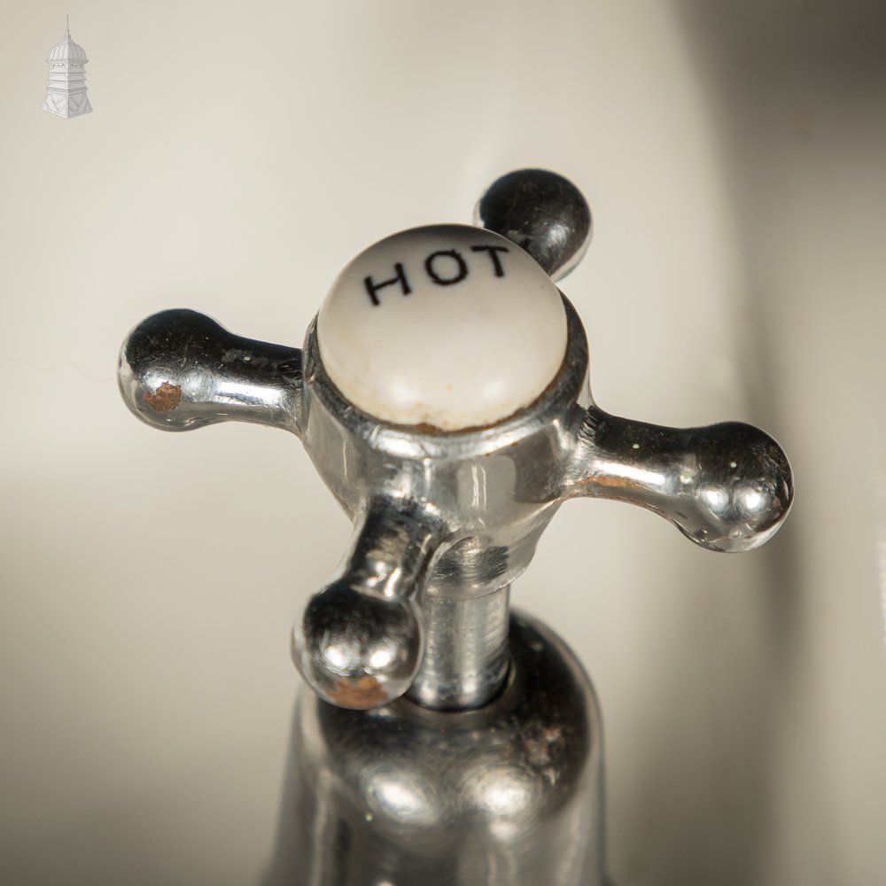 White Pyramid Sink, Vintage