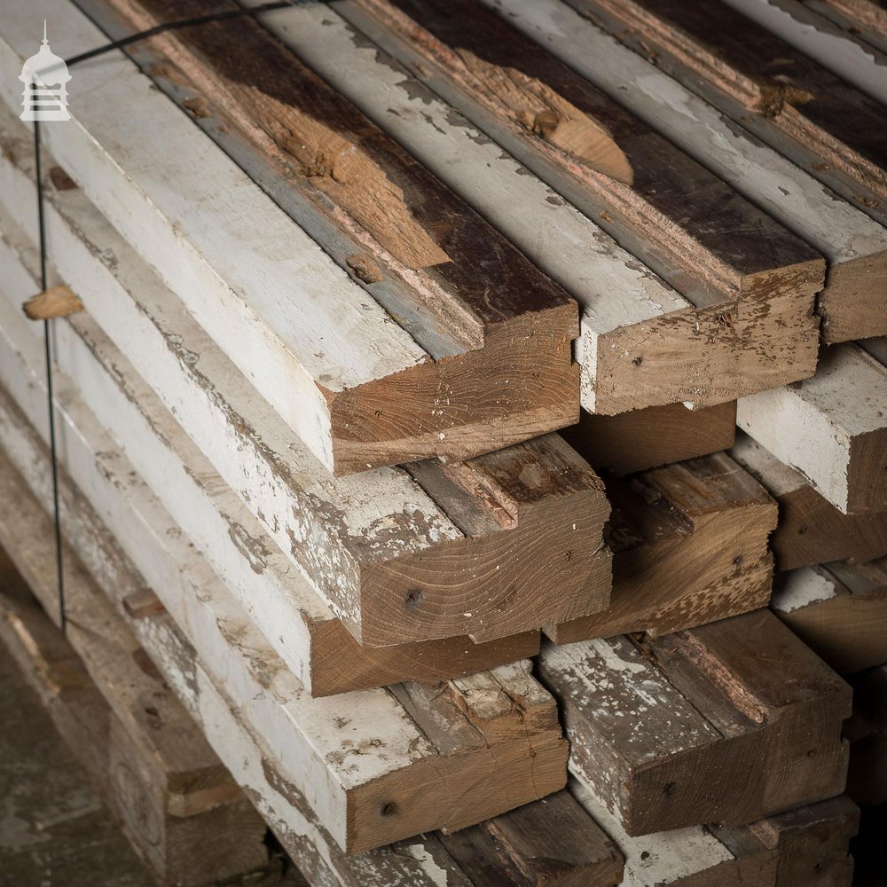 Batch of 20 Reclaimed Teak Window Sills