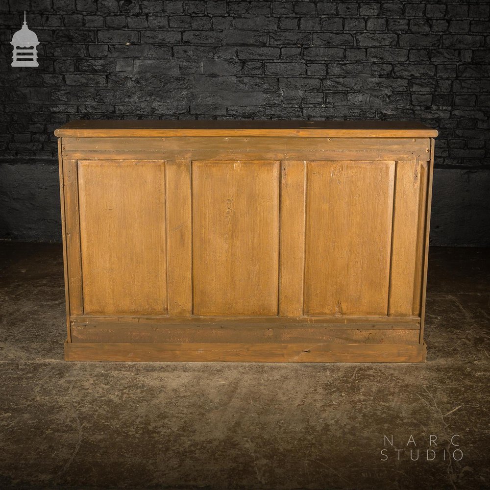 NARC STUDIO Scumble Glazed ‘Ebenezer Sideboard’ Built From Pew Components Dated 1868