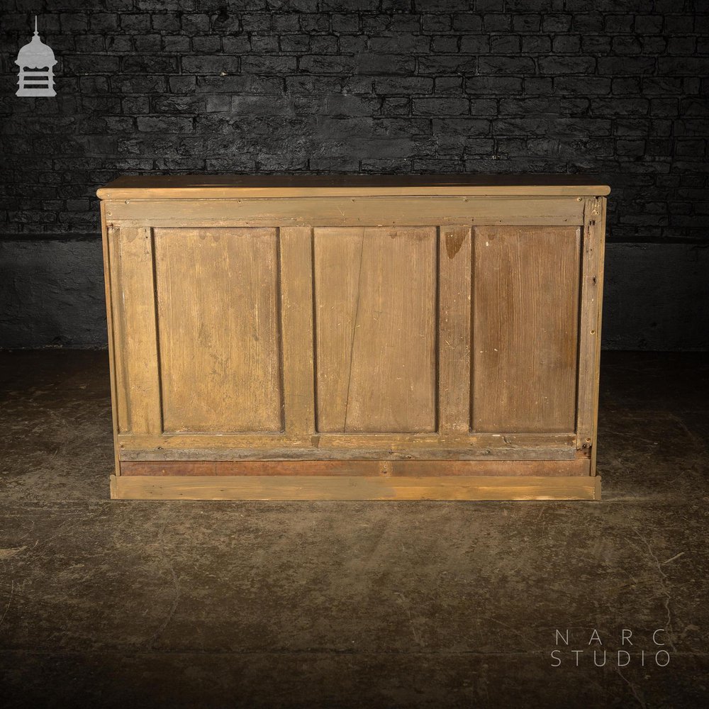 NARC STUDIO Scumble Glazed ‘Ebenezer Sideboard’ Built From Pew Components Dated 1868