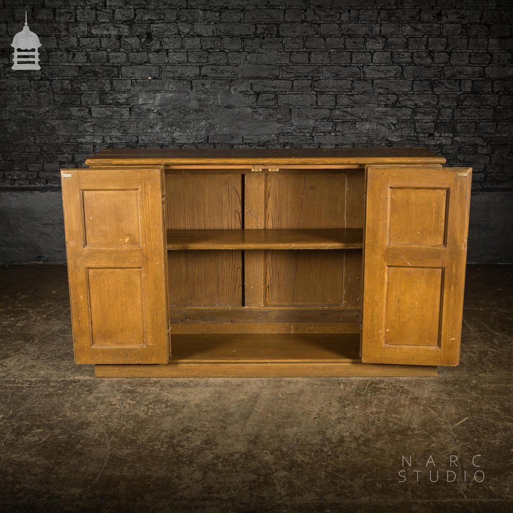 NARC STUDIO Scumble Glazed ‘Ebenezer Sideboard’ Built From Pew Components Dated 1868