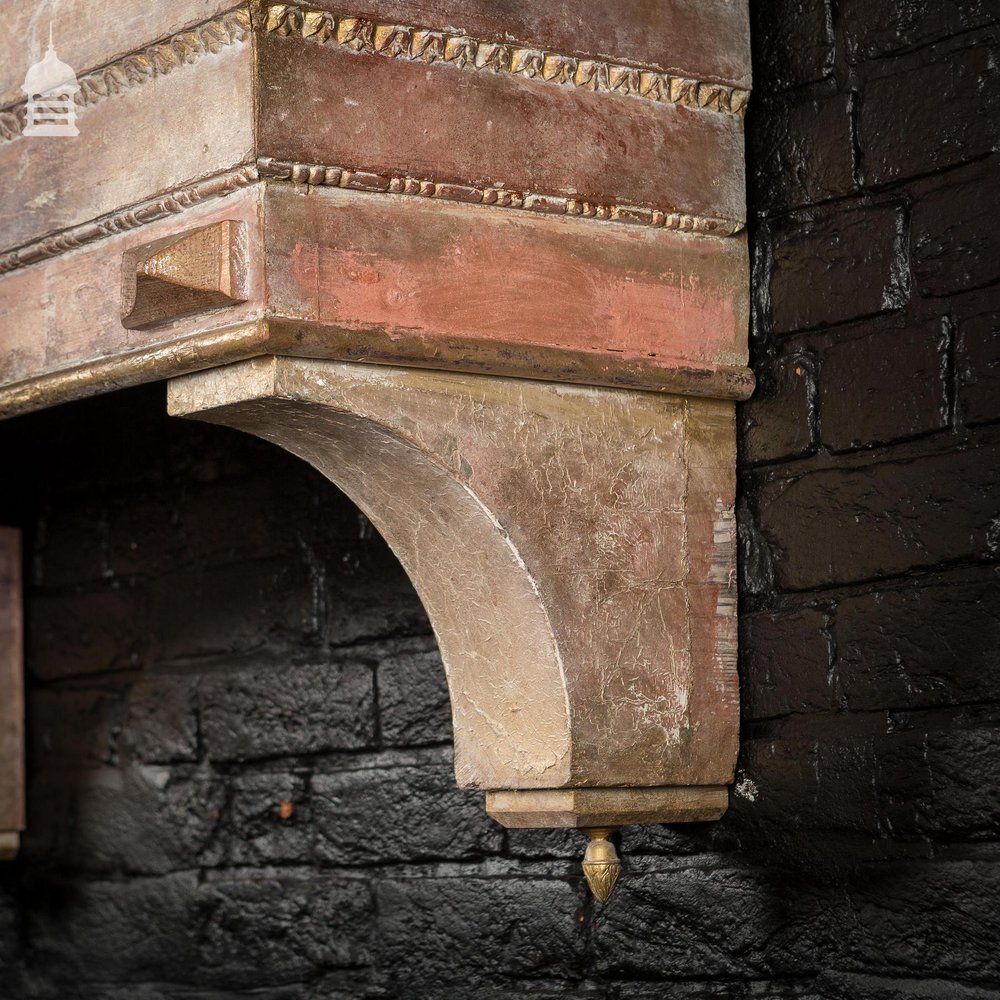 Early 19th C French Oak Chimney Hood