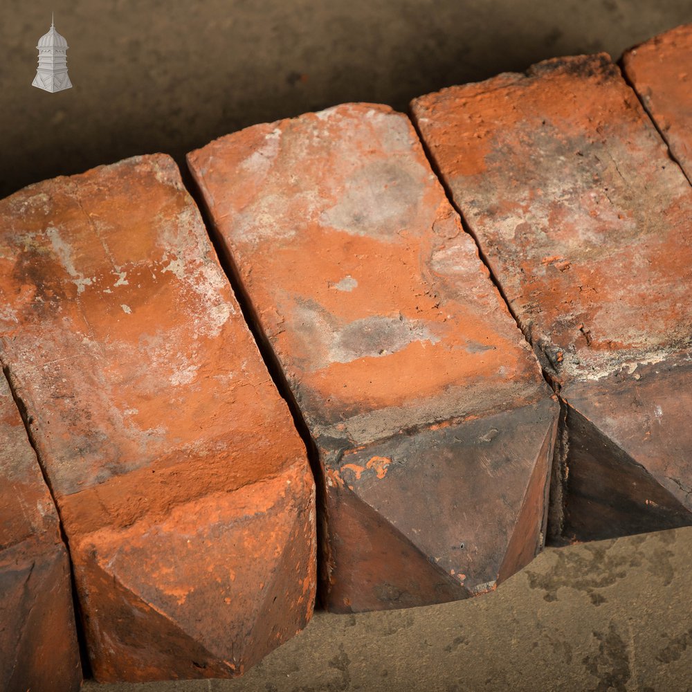Pyramid Stud Decorative Bricks, Batch of 16